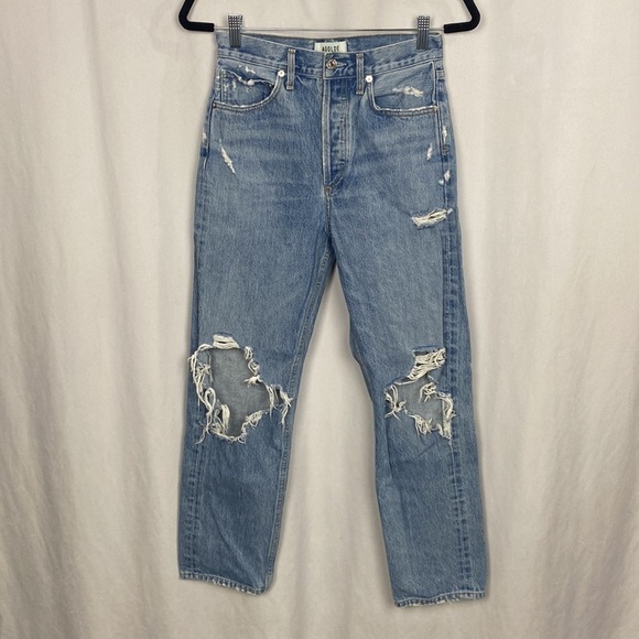 Agolde 90's Mid Rise Loose Fit in Fall Out Size 24 - Picture 5 of 16